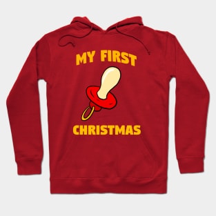 First Christmas For Baby Hoodie